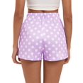 thumbnail image 5 of EFINNY Womens Soft Shorts with Pockets Pajamas Polka Dot Shorts, 5 of 6