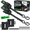 Black, variant on Rhino USA 1"x9' Integrated Bed-Mounted (FORD ONLY) Retractable Ratchet Straps - Ford Trucks (2015+ F-150 & 2017+ F-250) – BoxLink Compatible, Removable, 360° Swivel, Heavy-Duty Tie Downs