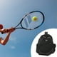 thumbnail image 5 of Mochila de tenis para raquetas, resistente al agua, 20 L, robusta y portátil, ideal para mujeres. Negro, 5 of 7