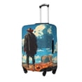 thumbnail image 2 of Haiem Lone Cowboy Desert Scene Luggage Cover Printed Suitcase Covers for Luggage Elastic Washable Suitcase Protector Fits 18-32 Inch Luggage-Small, 2 of 8