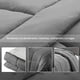 thumbnail image 3 of Edredón Acolchado Bluelander, King Size, Gris Oscuro, 3 of 5