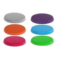 thumbnail image 2 of Batería de Cocina 4 piezas pueden sellar la tapa de silicona reutilizable tapa superior portátil para la oficina (color de la mezcla) Wdftyju Libre de BPA, 2 of 3