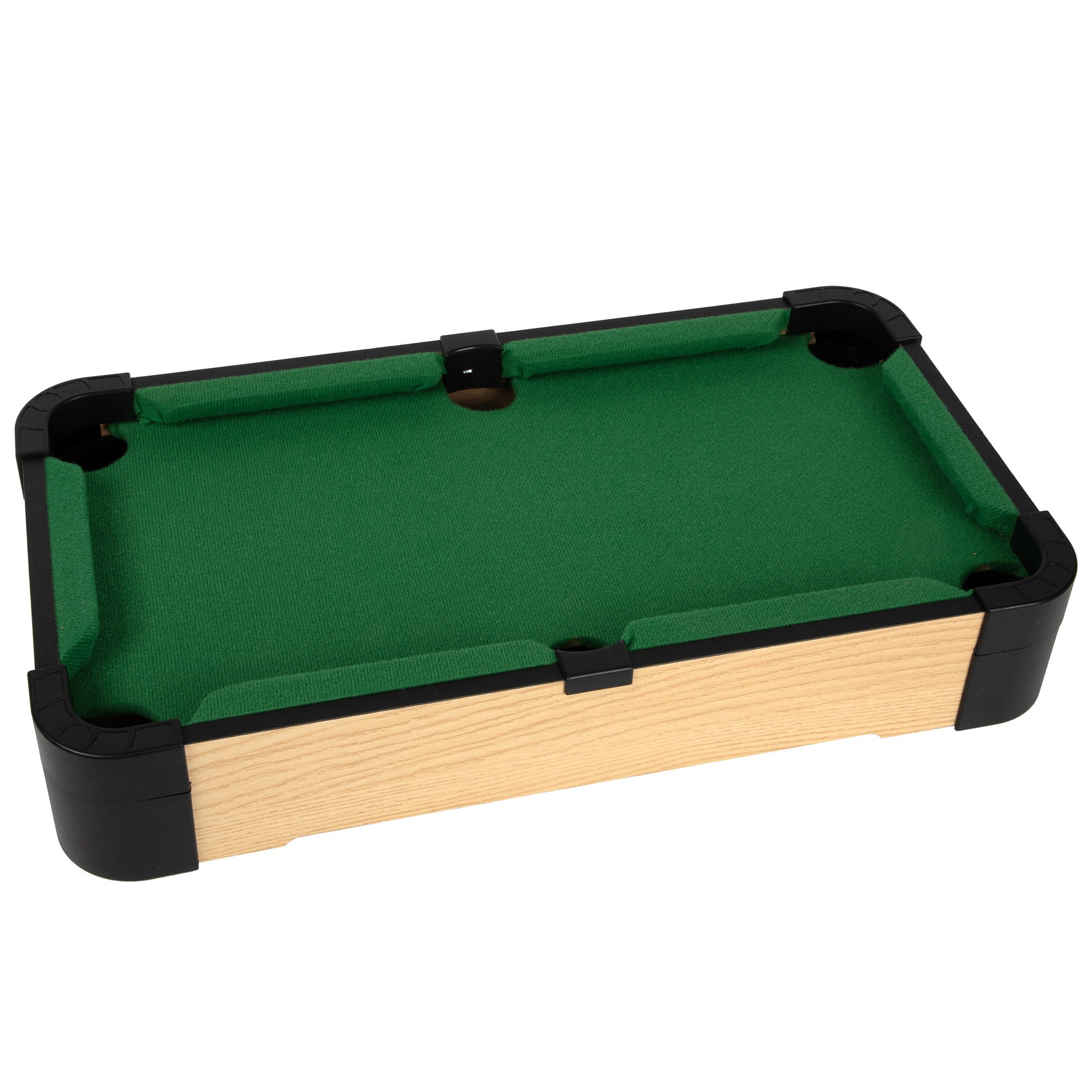 Ambassador Games: Tabletop Pool - 20" - Compact Traditional Billiards Arcade Game, Quality Wood, Mini Classic Game Set, Adults & Kids 3+, 2 Player