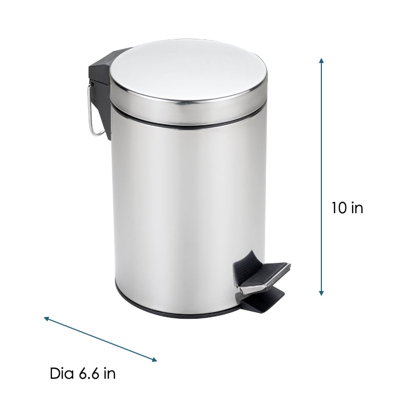MAINSTAYS  3L Round Pedal Bin