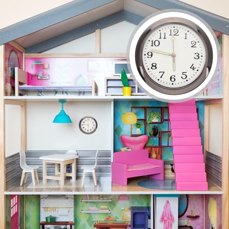 SASABAXI Dollhouse Kitchen Furniture For Miniature Model 1Pcs 1.6X1.6X0.3In