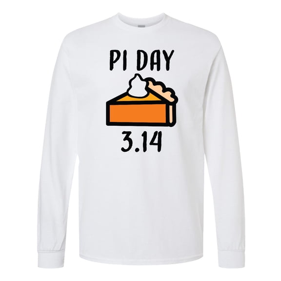 Inktastic Pi Day 3.14 Long Sleeve T-Shirt