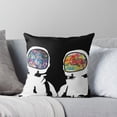 thumbnail image 6 of Ryan; Unique Astronauts in Japan Throw Pillow, Creative Space and Culture Fusion Design Perfect for Modern, Geeky, and Artistic Spaces, 6 of 7