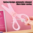 thumbnail image 5 of KMMYS Cute Scissors Paper Cutting Knife, Handheld Cutter for Crafts, Multi-Functional Plastic Cutting Knife, Safe Non-Sharp Art Cutter for Stickers, Portable Craft Tool, 5 of 6