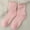F, variant on Womens Adorable Pink Patterned Fuzzy Socks with Hearts Stripes And Polka Dots Fuzzy Socks for Women, Soft Comfy Cozy Fluffy Thick Winter Warm Fleece Slipper Socks A