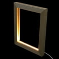 thumbnail image 4 of CIMAXIC 1Set Rectangular Desktop Photo Frame With Led Lighting For Living Room And Study Room,9.06"X6.69"X0.71", 4 of 4