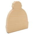 thumbnail image 2 of Chunky Winter Hat Cutout 4-inch, Pack of 2 Christmas Tiered Tray Decor for Bulletin Board Decoration and Winter Crafts, by Woodpeckers, 2 of 4