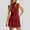 Wine, variant on ZZwxWA Womens Mock Neck Dress Bodycon Mini Dresses Sleeveless Sexy Club Dresses Ruched Drop Waist Tank Dress 2025 Cocktail Party