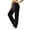Black1, variant on Aeguzox Womens Pants Stretch Casual High Waist Workout Leggings Sweatpants with Pockets,Sizes S-2XL