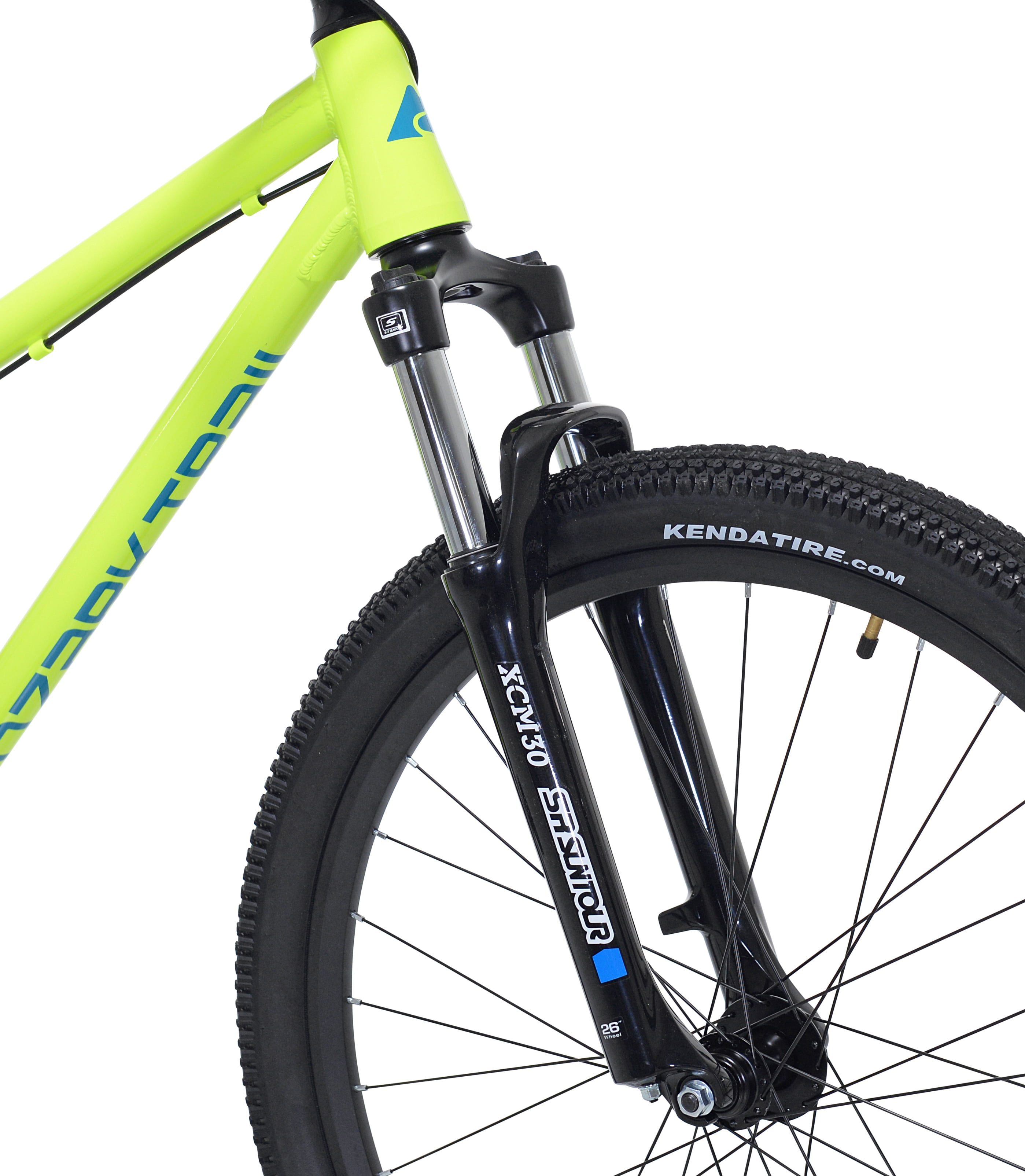 Ozark Trail Dirt Jump Bike, 26" Wheels, Fits Teen & Adult Riders 52"510", Yellow, Teen & Adult, Un(图4)
