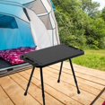thumbnail image 4 of Mesa Plegable para Acampar, Mesa para Exteriores, Ligera, con Bolsa de Transporte, Muebles, Mesa de Picnic para Senderismo, Barbacoa Al Aire Libre, Pa negro, 4 of 8