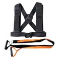 thumbnail image 2 of Colaxi Résistances Course Entraînement Bande Élastique Accessoire Sprint Survitesse Course Ceinture Entraînement Physique Professionnel Résistantes Élastiques Cordon Réglable Sac à Dos, 2 of 7