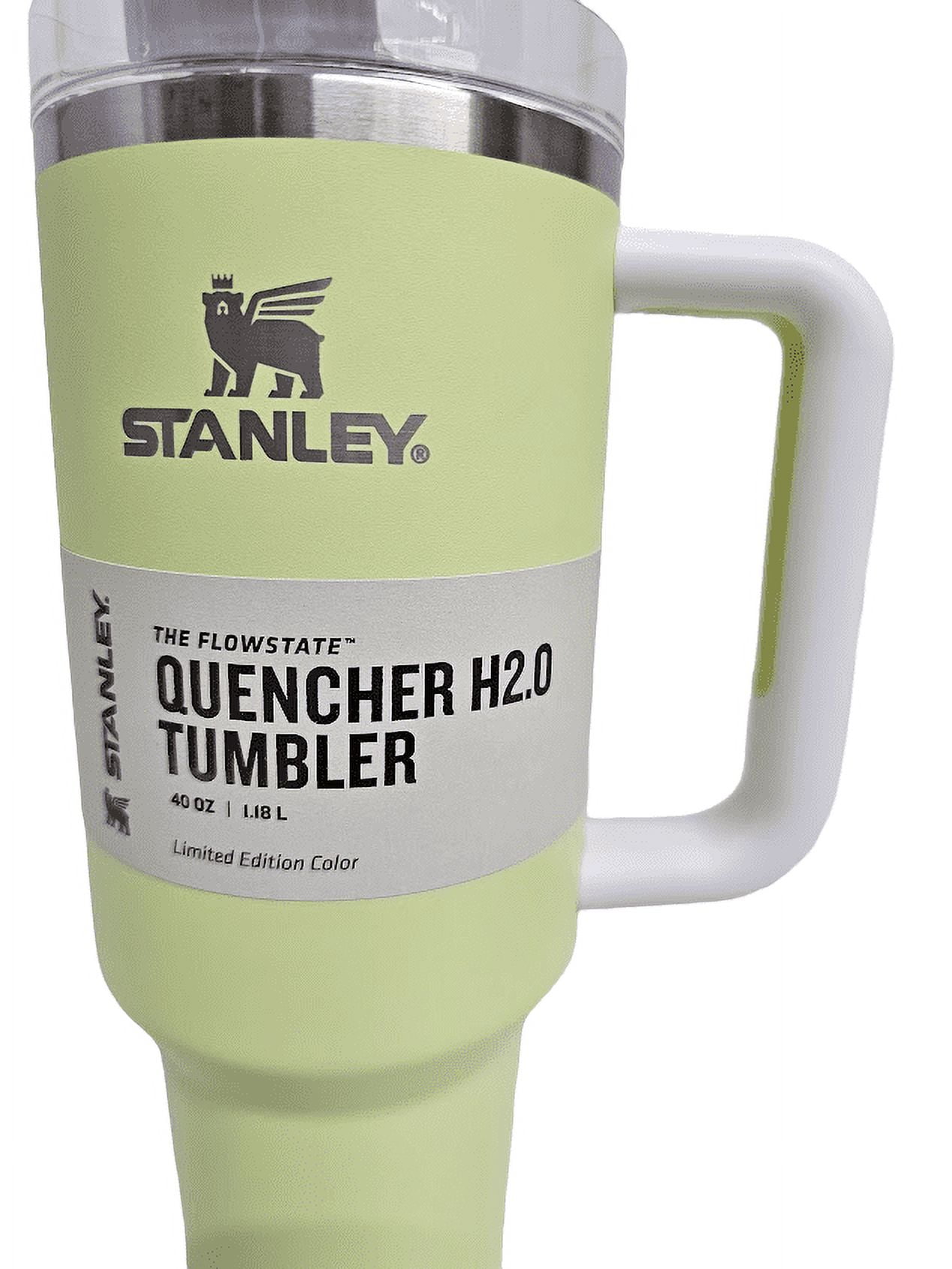 Stanley Dining | 40oz Stanley The FlowState Quencher H2.0 Tumbler- Citron Speckle Nwt | Color: Green | Size: Os | Carmenandgrace's Closet