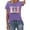 ZA Purple, variant on T Shirts For Women St Patricks Day Irish Shamrock Tee Shirt Short Sleeve Crewneck Clover Tees Spring Summer Tops Casual Green L