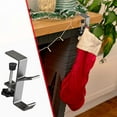 thumbnail image 5 of Zawou Clearance Christmas Stocking Holders-Double Hook,Multi-Purpose Metal Hooks Non-Slip Christmas Stocking Hooks,Fireplace Mantle Christmas Party Decoration,Fixed With Screws,Towel Kitchen,Bathroom, 5 of 5