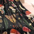 thumbnail image 3 of Red Mushroom Butterfly Black Pattern Blanket,Comfortable Soft Flannel Throw Blanket,All Season,Warm Lightweight Blankets for Sofa Bed Couch Living Room Chair,30"x40", 3 of 4