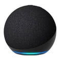 thumbnail image 1 of Bocina Inteligente Echo Dot 5 Wifi Bluetooth Tipo Esfera Negro, 1 of 4