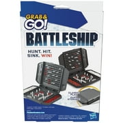 Battleship Grab and Go Game for Ages 7 and Up, Portable Game for 2 Players, Travel Game