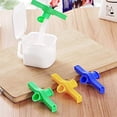 thumbnail image 3 of 6PCS Sealing Clips 6pcs Snack Sealing Clip Food Sealing Milk Powder Clip Plastic Bag Discharge Nozzle Clip Food Bag Sealing Strip Sealing Device Yellow, 3 of 7