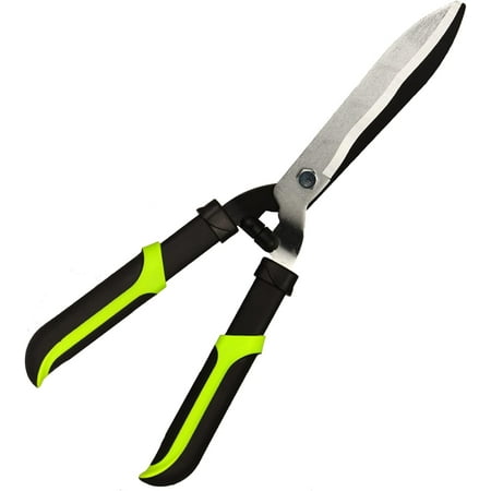 Hedge Clippers Shears Hedge Shears for Trimming Borders Garden Tools Hedge Clippers Bush Cutters Trimmer with Sharp Wavy Blades Garden Shears for Hedges (19 Inch)