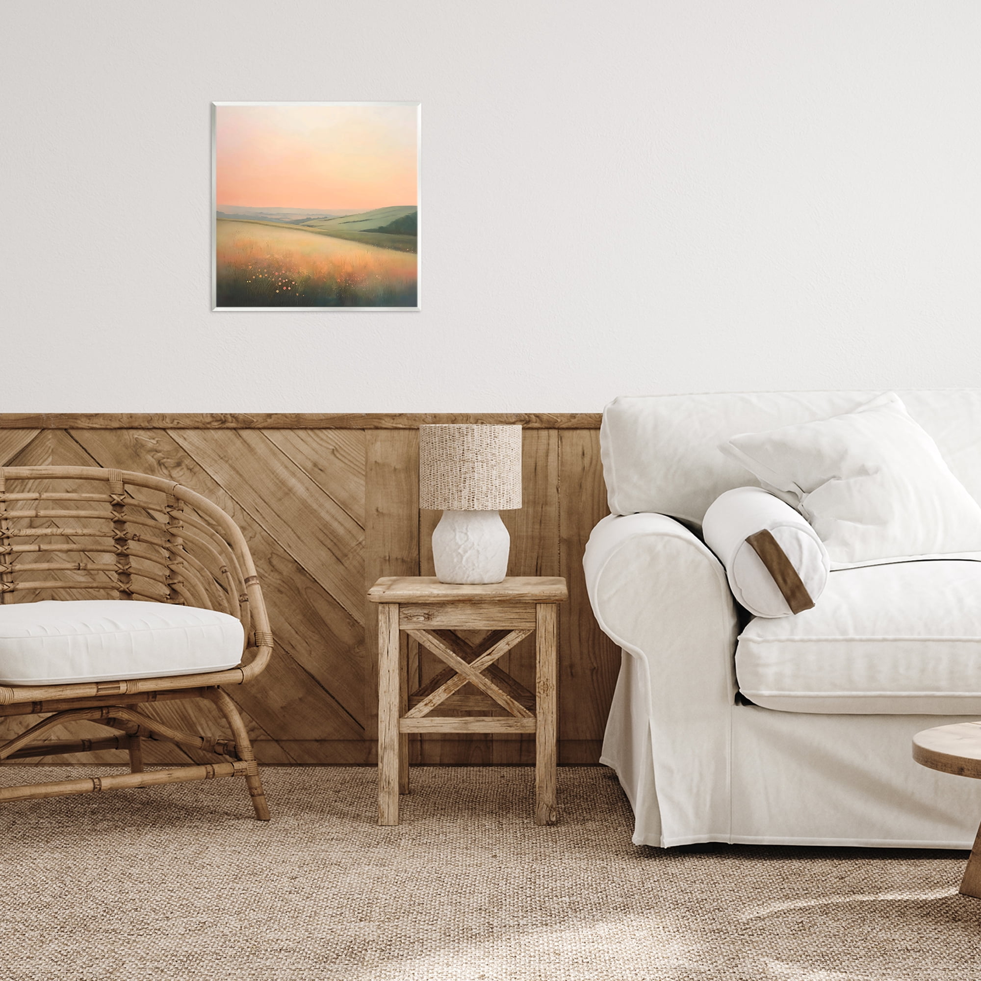 Stupell Industries Sun Coming Up Over Meadow Wall Plaque Art, design by Creative Studio