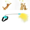 thumbnail image 3 of Juguetes interactivos de plumas para gatos juguetes interactivos para gatos para gatos de interior collar para gatos collar de plumas juguetes para gatos con cuello ANGGREK Otros, 3 of 8