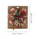 thumbnail image 3 of Adorno Navideño de Lazo de Tela con Lentejuelas y Polvo Glutinoso, Multicapa, para Árbol de Navidad | Accesorios de Alta Gama para Decoración de Escenas - Material: Poliéster | Multicolor - 40 X 35 X, 3 of 6