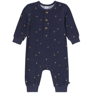 Modern Moments by Gerber Slouch Romper, Long Sleeve