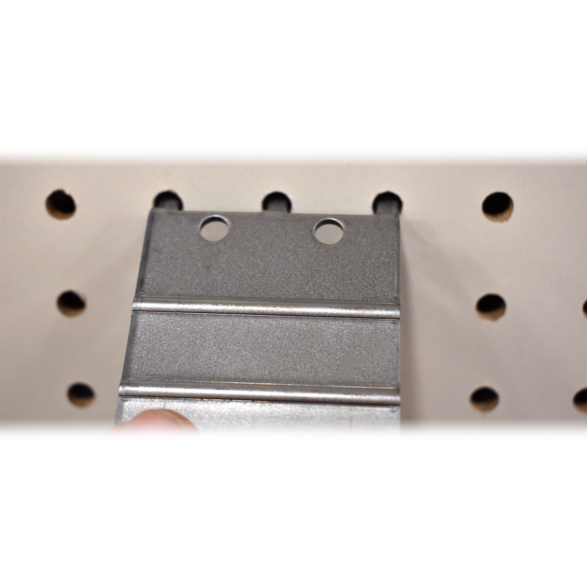 Pegboard Metal Plate Mount, Backplate Mounting Adapter to Make Items  Pegboard Compatible, Pack