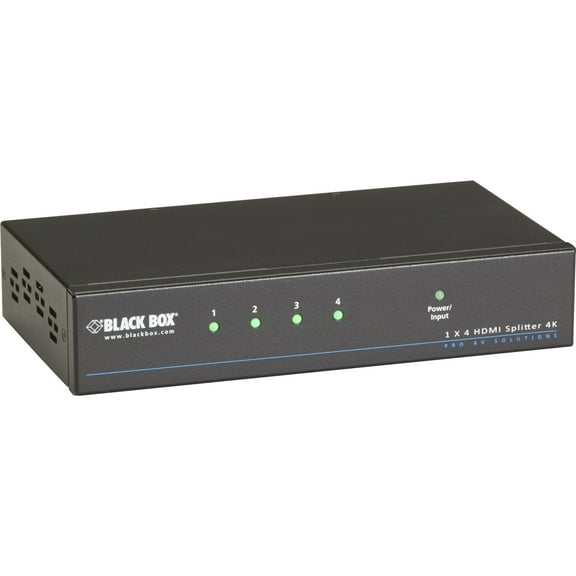 Black Box 1x4 4k HDMI Splitter