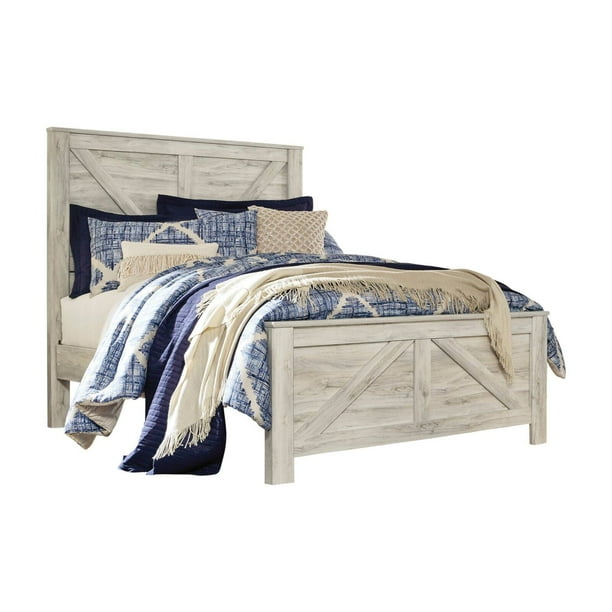 Signature Design By Ashley Bellaby Crossback Panel Bed Com By Ashley Bellaby Crossback Panel Bed, Bellaby King Platform Bed With 2 Storage Drawers