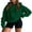 Green, variant on Hoodies for Women Oversized Sweatshirts Fall Fashion Outfits 2025 Pullover Fleece Casual Sweaters Winter Y33k Clothes
