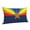 14"x20", variant on Arizona Flag Gay Pride Rectangle Throw Pillow Cover Cushion Case Hidden Zipper Home Decorative Pillowcase Printed 20"x30"