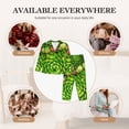 thumbnail image 7 of Sikiie Cactus And Succulents Women's Long-Sleeve Shirt and Full-Length Bottom Pajama Set (s-xxl)-XX-Large, 7 of 7