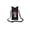 @005-Black, variant on Nylon Drawstring Backpack, Mini Sport Sackpack for Football Matches, Lightweight Sports Bag with Drawstring Closure for Gym Travel, Soccer Fan Accessory for Games Events