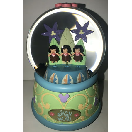 Disney Parks It's A Small World Musical Snowglobe Snow Globe Resin (Disney Princess Snow Globe Maker Best Price)