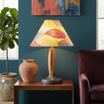 thumbnail image 3 of Eangee Home Design Bell Shade Cocoa, Shade Made Of Cocoa Leaves, 18x18x12 Inches, 3 of 6