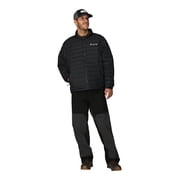 Frogg Toggs Co-Pilot Insulated Puffer Jacket, Water-Repellent Jacket for Men, Black, Small