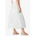 thumbnail image 3 of Roaman's Women's Plus Size Petite Plus Size Easy-Wear A-Line Skirt, 3 of 6