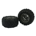 thumbnail image 3 of Neumático de Plástico de Llanta de Accesorio Vehículo para 1/16 Scale High 4WD Big Feet Truck RC Car 9130 Perfecl, 3 of 5