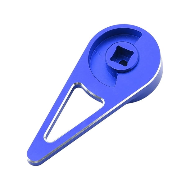 Adaptador de control manual Baoblaze accesorios de control remoto fácil instalación piezas de actualización de metal duradero RC para FS NB4 Noble Lite Azul