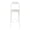 1PC 70cm White, variant on 1PC 70cm Folding Bar Stool with Back, Collapsible Tall Bar Stools for Adults Leather Padded Counter Height Foldable Stool Portable Folding Stool for Kitchen, Office, Cafe (White)