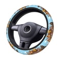 thumbnail image 4 of Haiem Animals on Noah's Ark Floating Print Steering Wheel Cover 15 Inches for Women Men, Neoprene Anti-Slip Cute Car Steering Wheel Grip Wrap Car Accessories Protective Case Cover, 4 of 8