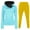 Yellow, variant on Amzcrzy Lounge Sets for Women Women's Fashion Fall Winter Outfits Sports Tracksuits Long Sleeve Pullover Hoodies Pants Suit Womens Loungewear Set Sweat Suits for Womens 2 Piece