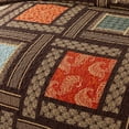 thumbnail image 6 of Nordmiex Patchwork Cotton Quilt Set Bohemian Farmhouse Bedding Set, Queen, 6 of 7