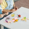 thumbnail image 4 of 6 piezas de juguete modelo animal artificial para niños pequeños Simulación Fiesta temática Accesorios de decoración de escritorio Juguetes educativos Perfecl, 4 of 7